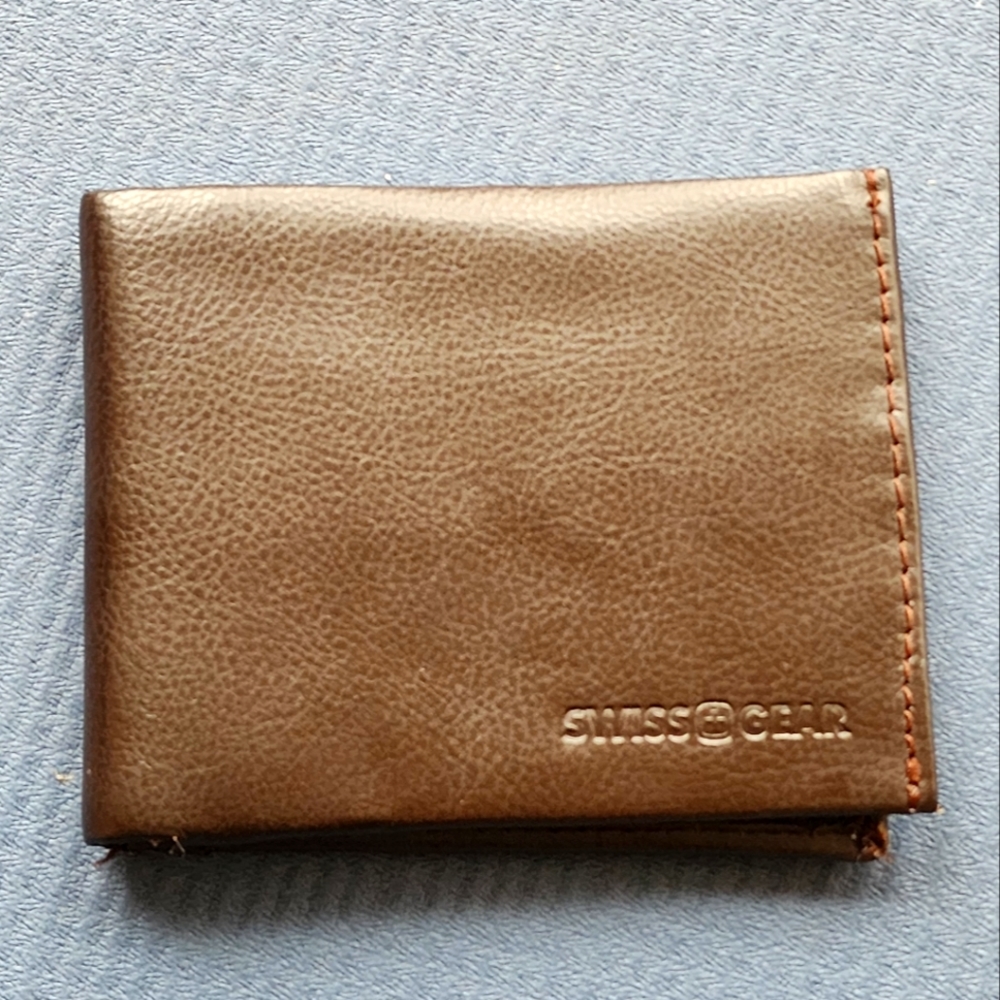 Genuine leather wallet swissgear